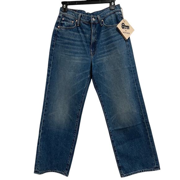 MOTHER DENIM The Bowie Rambler Studded Zip Ankle Jeans - Picture 3 of 13